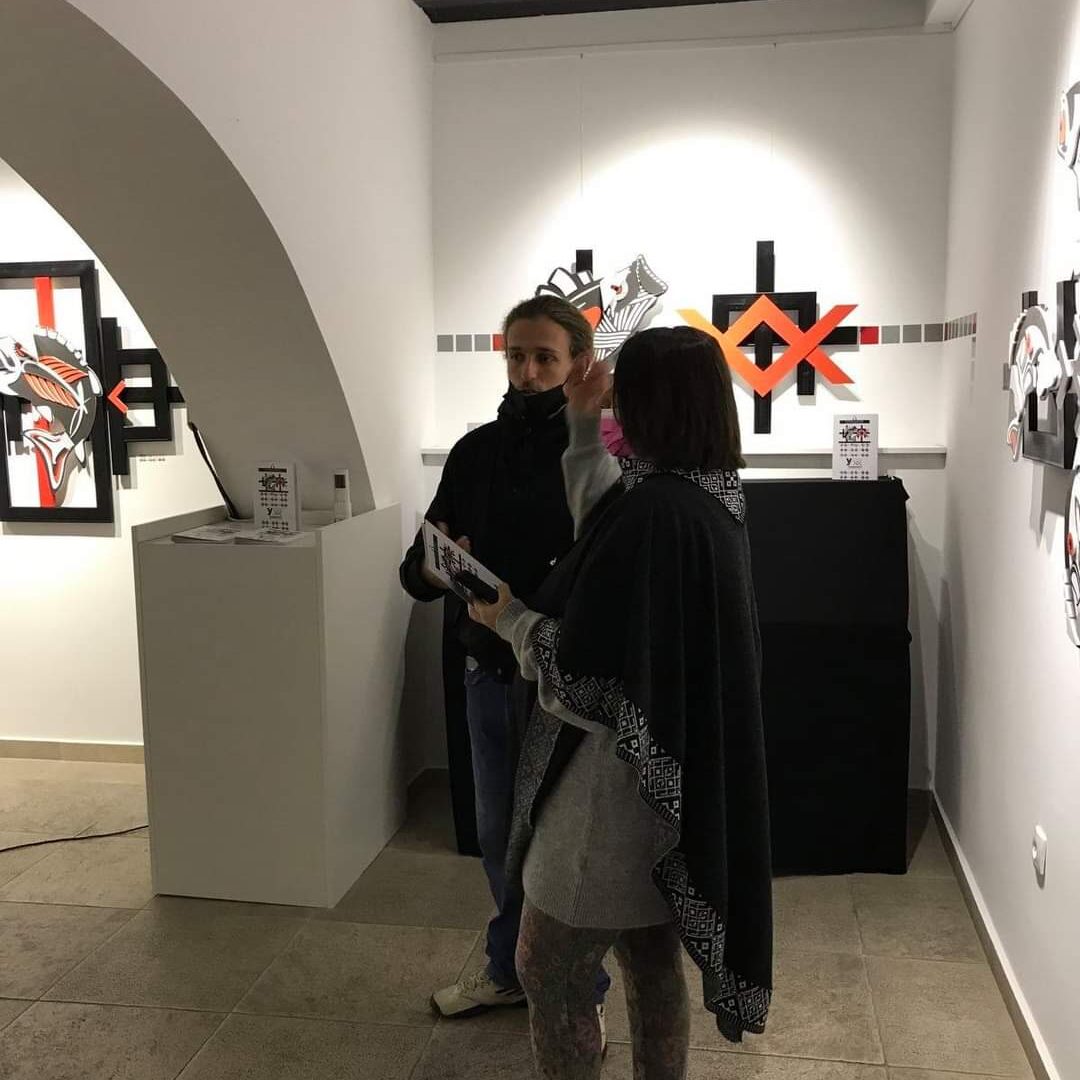 Изложба просторних инсталација „У лавиринту“ Естер Зајми Милентијевић, Галерија Центра за културу Градац у Рашкој.